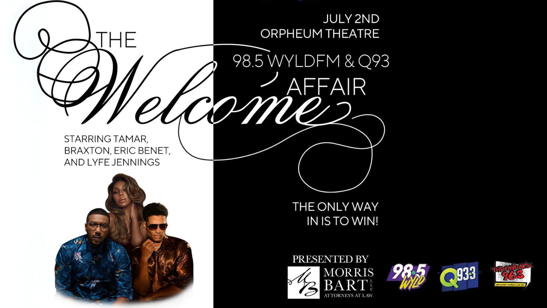 The Welcome Affair 2024 Presented by Morris Bart