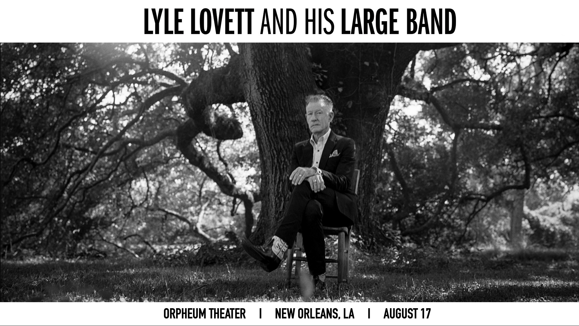 Lyle Lovett and His Large Band Orpheum