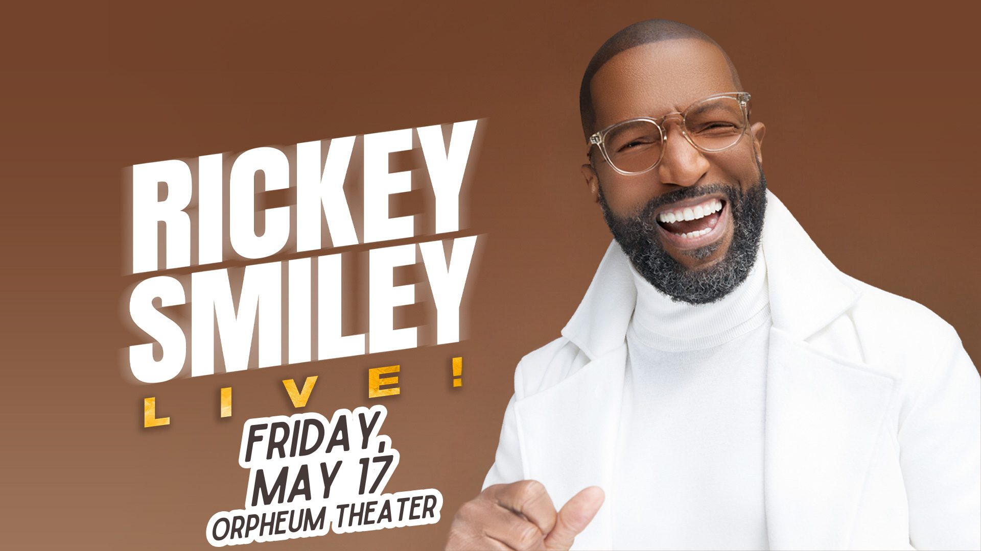 Rickey Smiley Live Orpheum Theater New Orleans